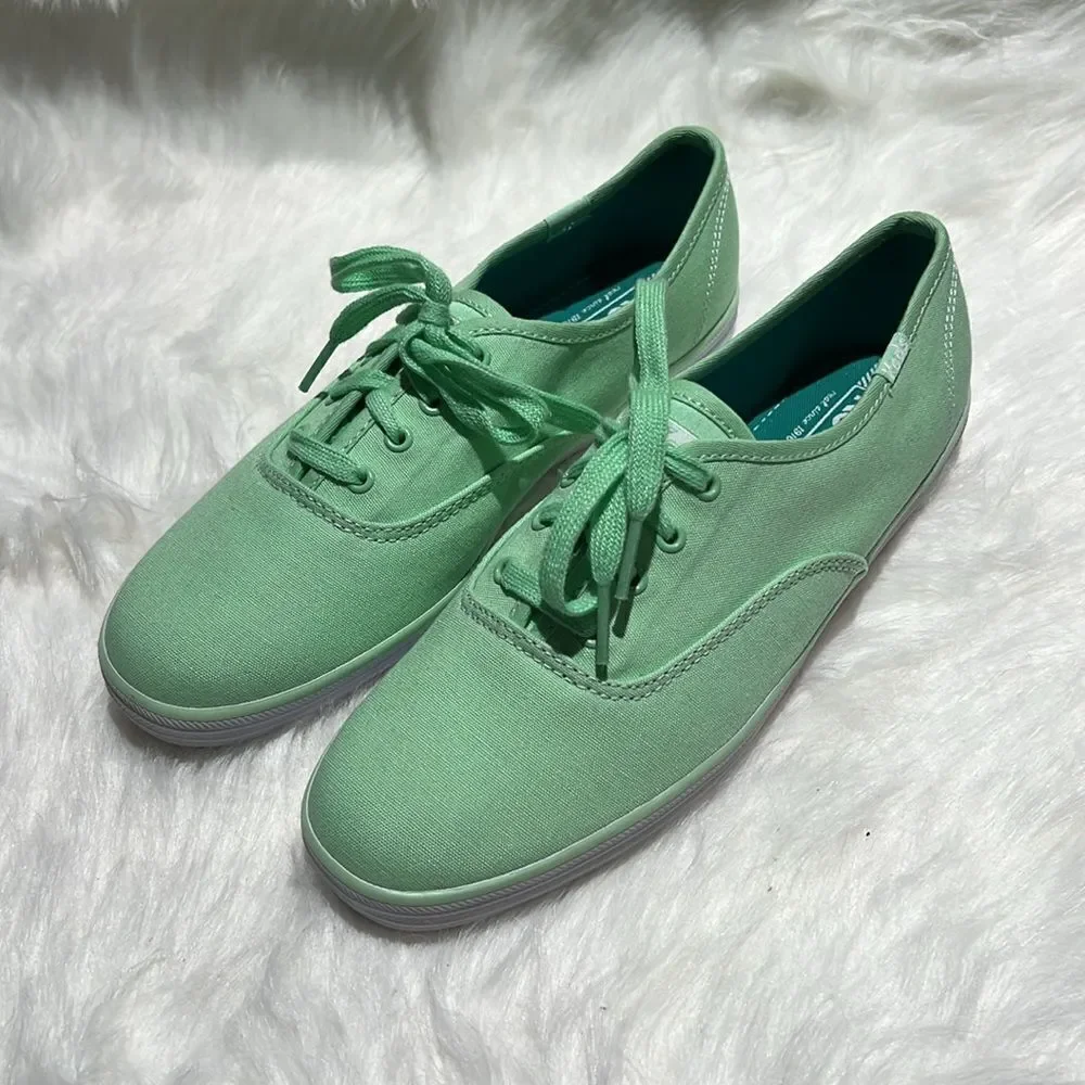 Keds‎ Champion Originals Sneakers Lime Green / White WF534828 Size 7.5.  B76